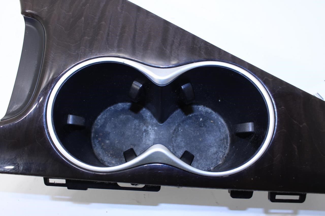 16-20 Infiniti Q50 Luxe RWD Center Console Trim Panel w/ Cup Holder 96950-6HJ6A - Alshned Auto Parts