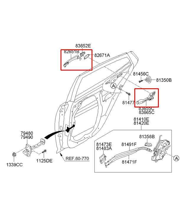 2011-15 Kia Optima LX Rear Passenger Right Side Door Exterior Handle 826512T010 - Alshned Auto Parts