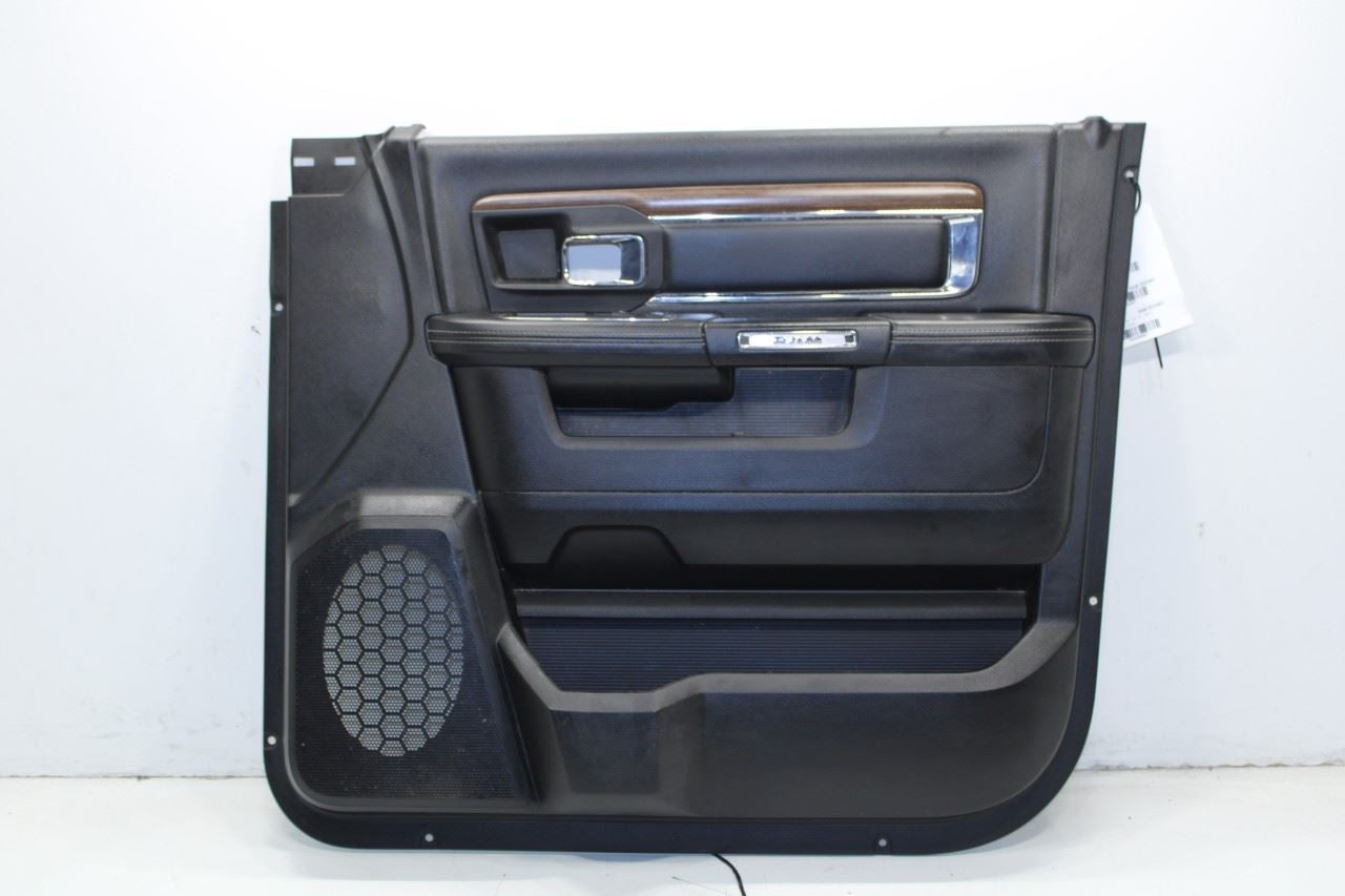 2013-18 Ram 1500 Crew Cab Laramie Front Right Door Trim Panel 1VY501X9AE *ReaD* - Alshned Auto Parts
