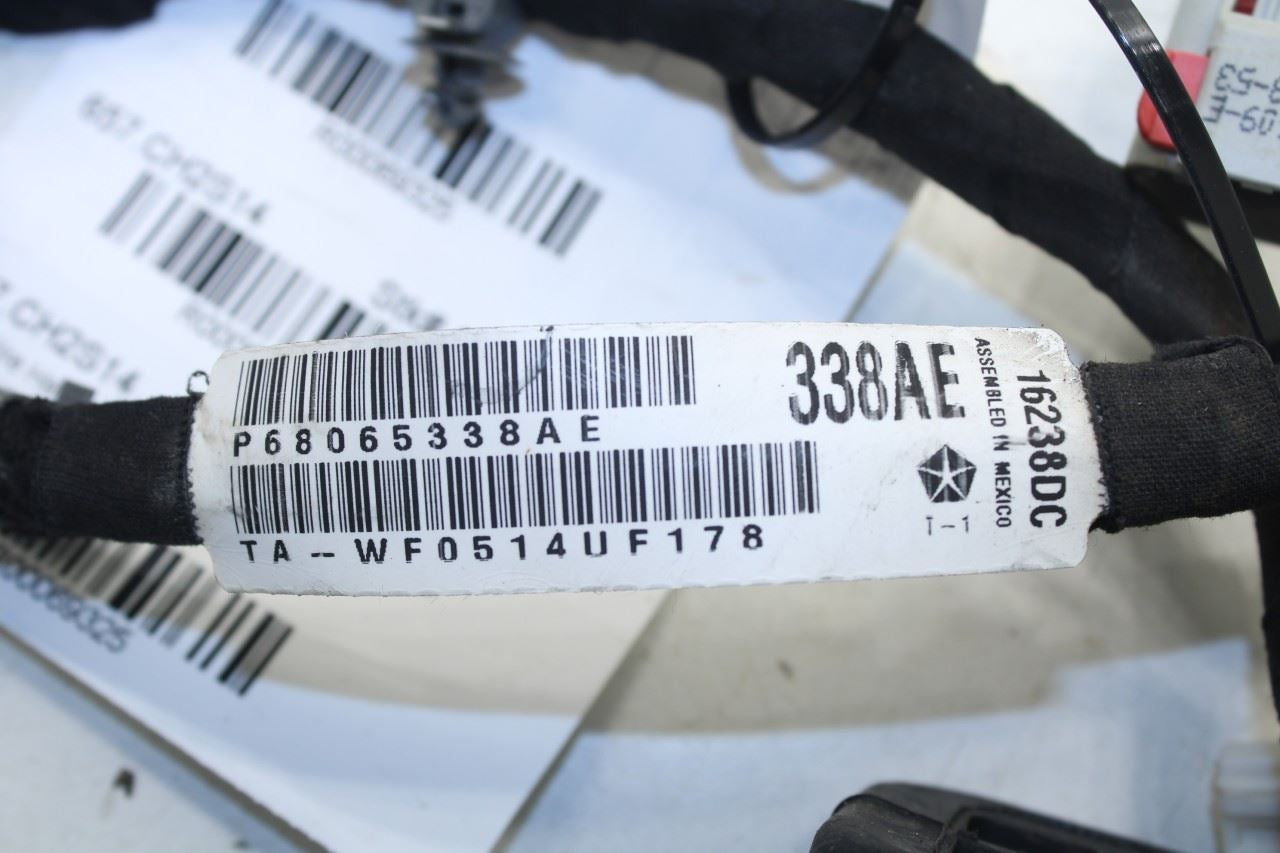 2011-2014 Dodge Challenger Front Right Passenger Door Wire Harness 68065338AE - Alshned Auto Parts
