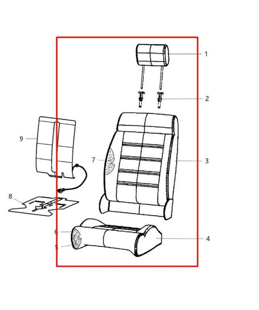 2013-2018 Jeep Wrangler Sport 2dr 3.6L 4WD Front Driver Left Side Seat Complete - Alshned Auto Parts