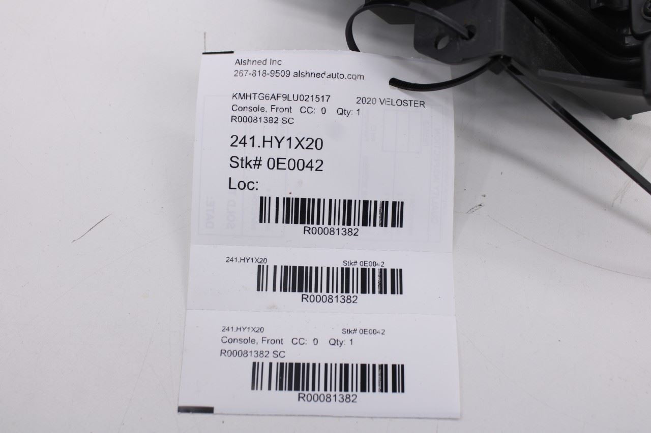 2019-21 Hyundai Veloster Center Dash Lower Console Panel Cover Trim 84760-J300019