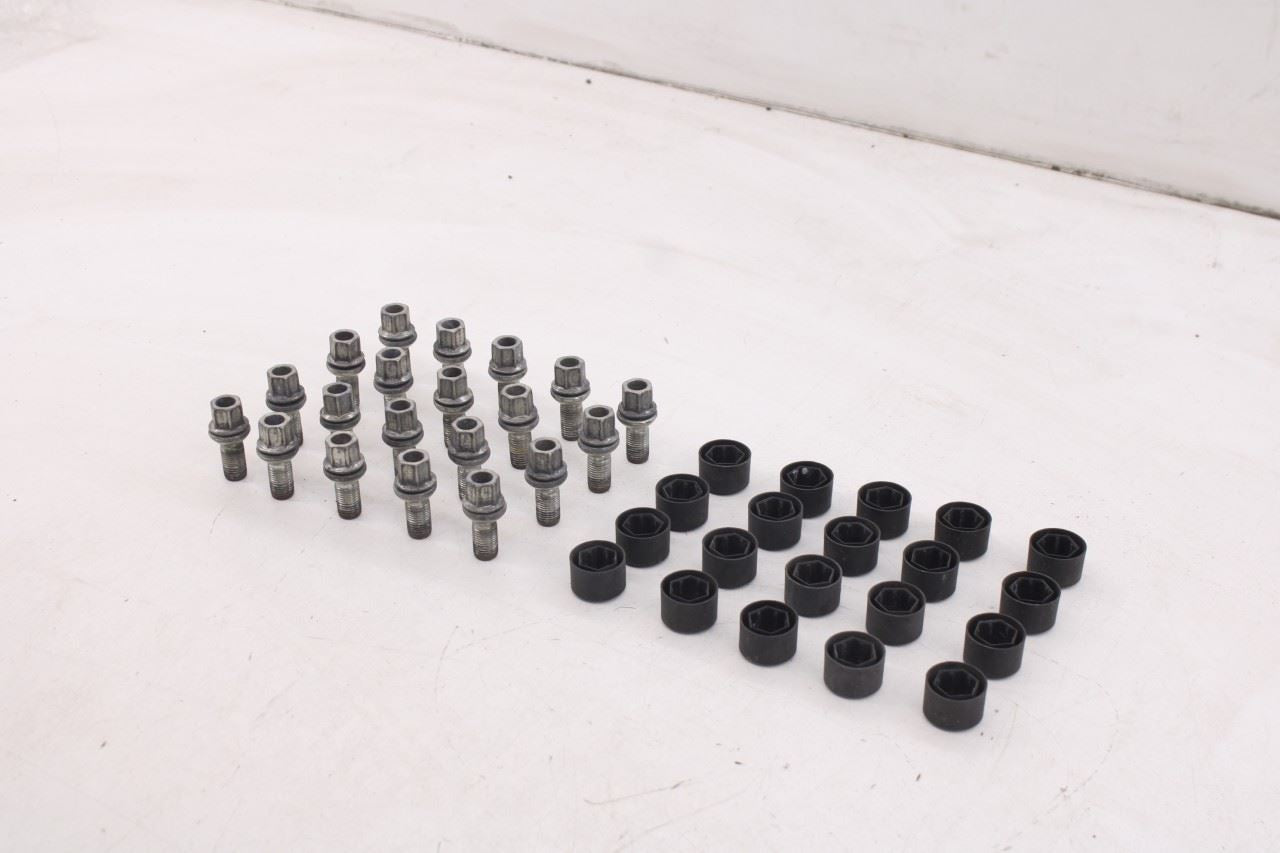 2018-2023 Volkswagen Atlas SE Wheel Lug Nut Bolt Set of 20 w/ Caps WHT002438 OEM11