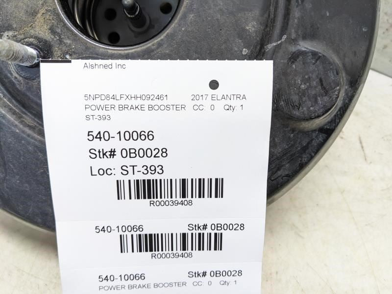 2017-2020 Hyundai Elantra SE 2.0L Power Brake Booster 58500-F3000 OEM8