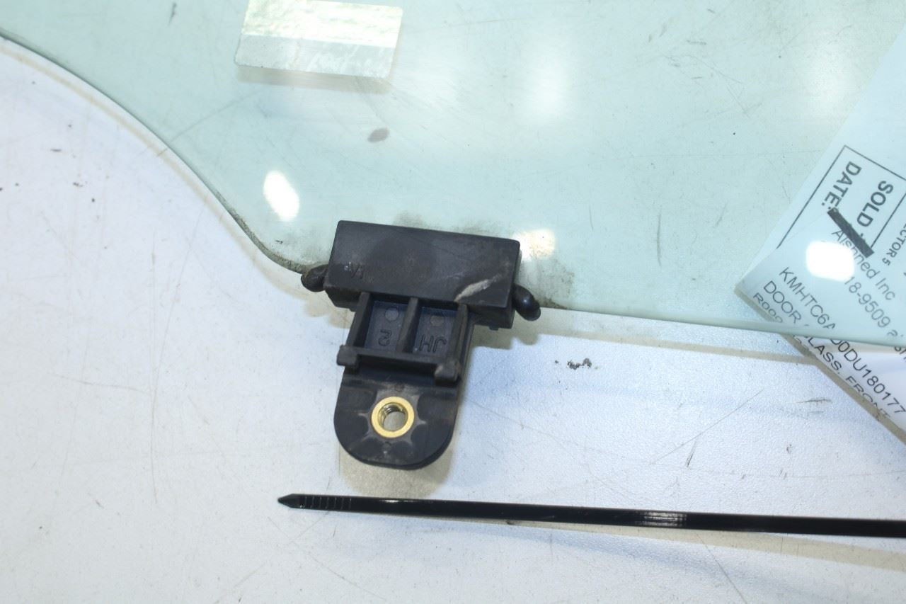 2011-2017 Hyundai Veloster Base Front Left Door Window Glass 82411-2V000 OEM - Alshned Auto Parts