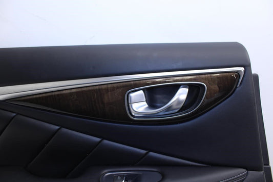 2014-2020 Infiniti Q50 Luxe RWD Rear Left Driver Door Trim Panel 82901-4GA0A OEM - Alshned Auto Parts