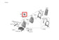 20-22 Kia Soul LX FWD Front Passenger RH or Driver Left Side Seat Headrest Cloth - Alshned Auto Parts