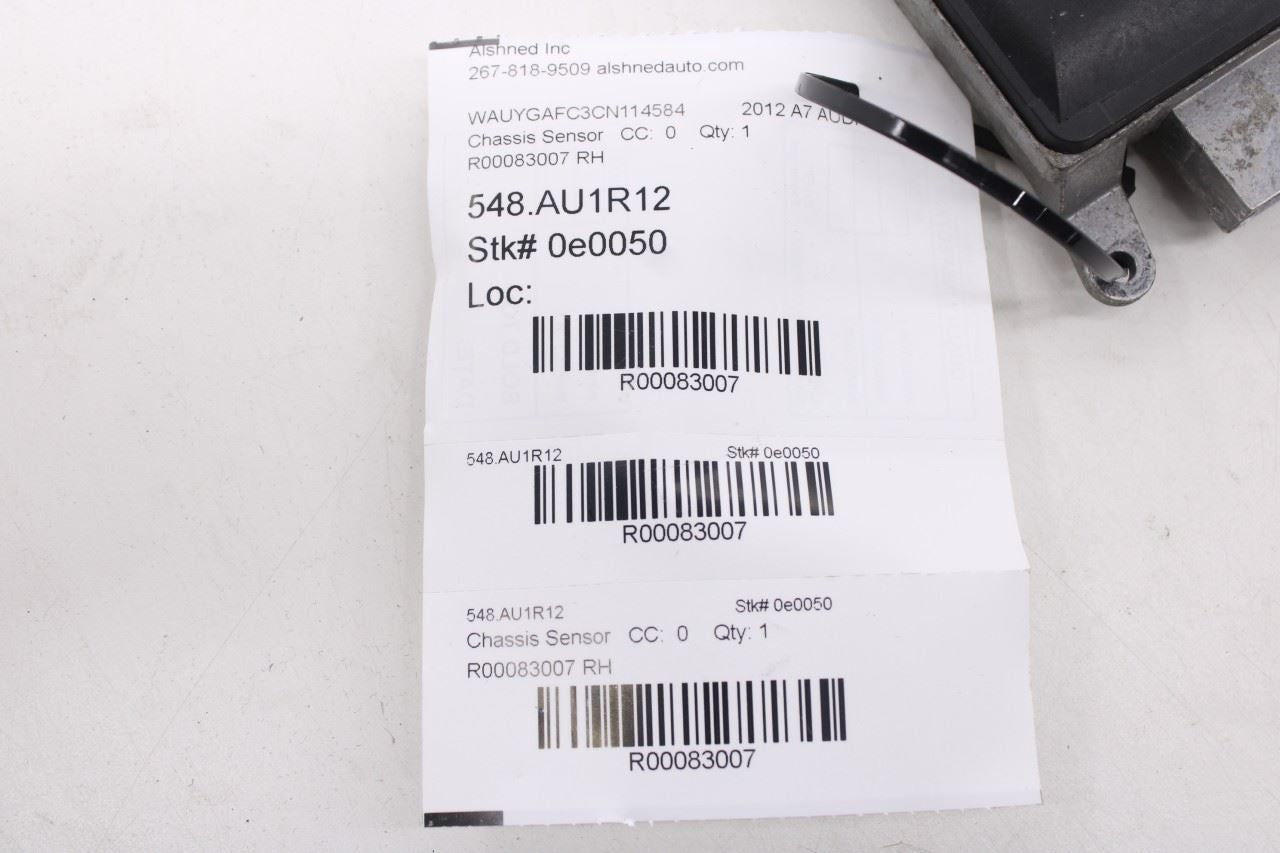 2012-15 Audi A7 Premium Rear Right Blind Spot Detection Radar Sensor 4G0907568J12