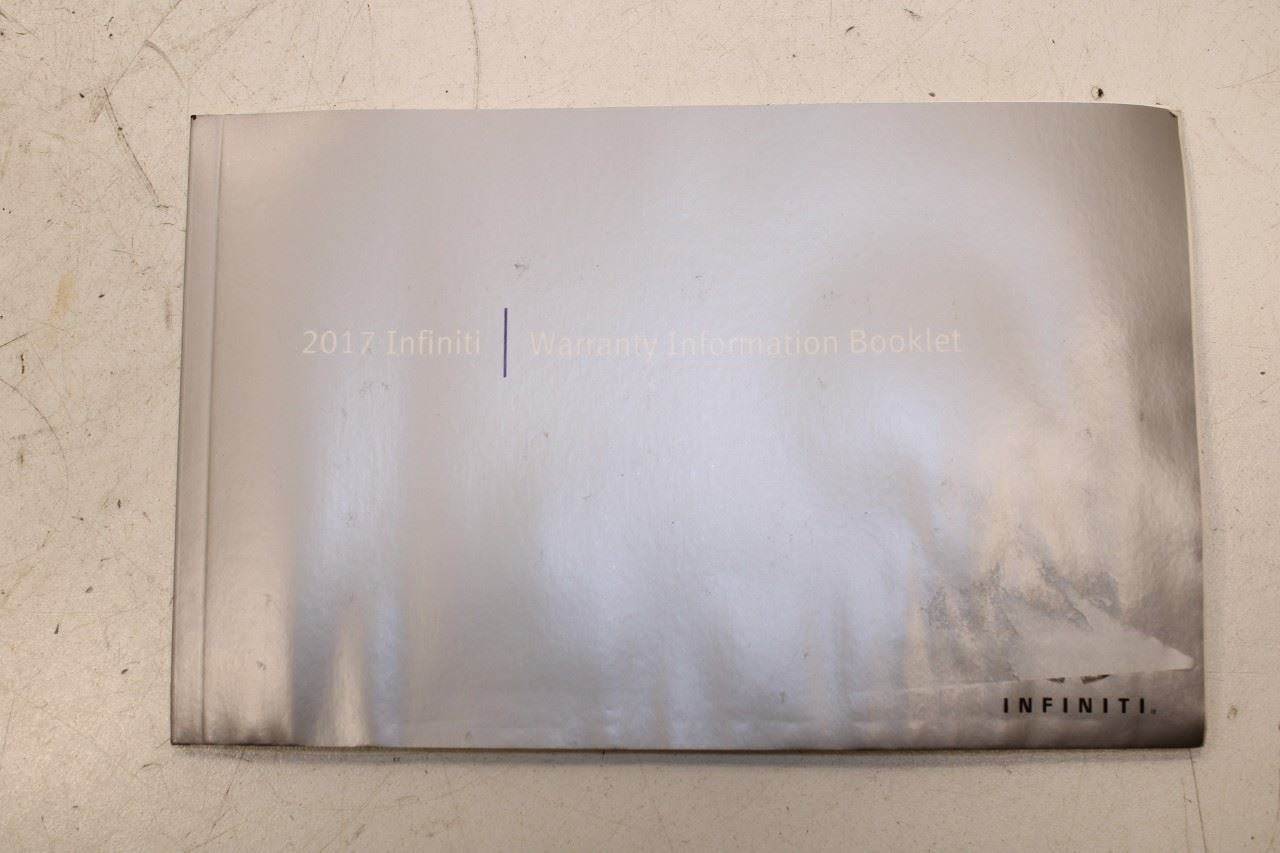 2017 Infiniti QX50 Owners Manual Set with Case R72267 *ReaD* - Alshned Auto Parts