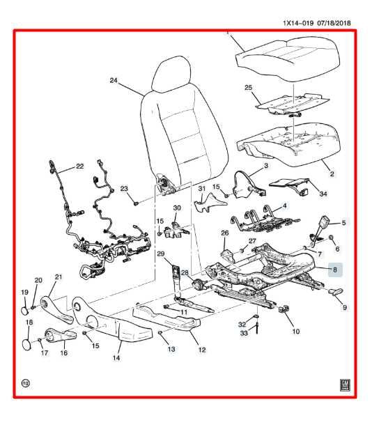 2018-24 Chevrolet Equinox LT Front RH Side Seat Complete w/ Buckle 13525391 OEM - Alshned Auto Parts