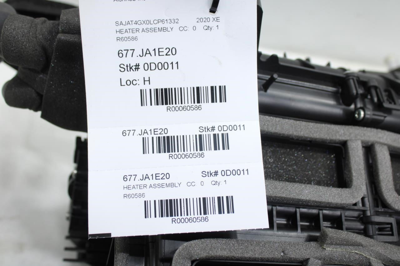 2018-2020 Jaguar XE R-Dynamic S 2.0L HVAC Heater Housing Box T2H40216 OEM - Alshned Auto Parts