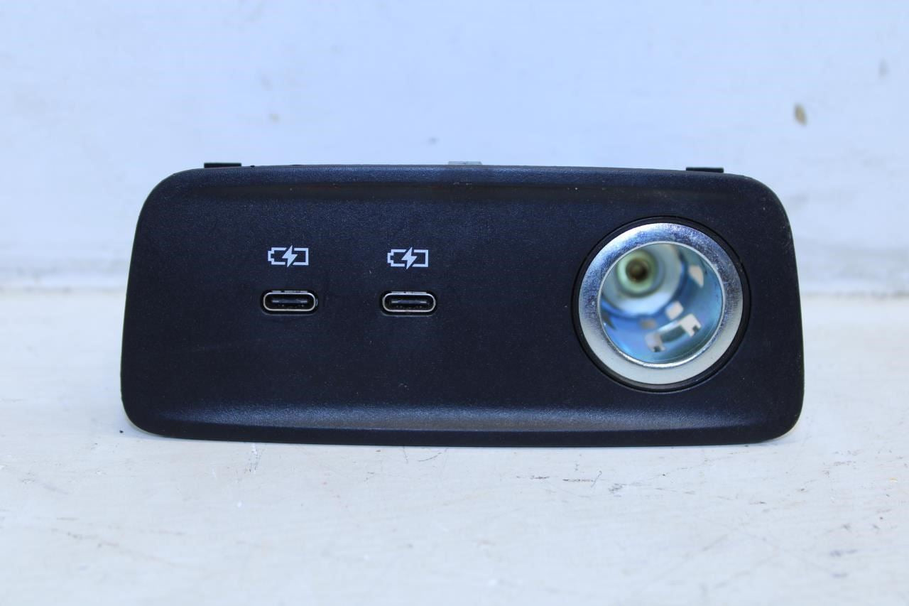 2019-24 Audi Q3 S Line Console Rear Back Trim w/ Power Outlet C-Type 575-035-954 - Alshned Auto Parts