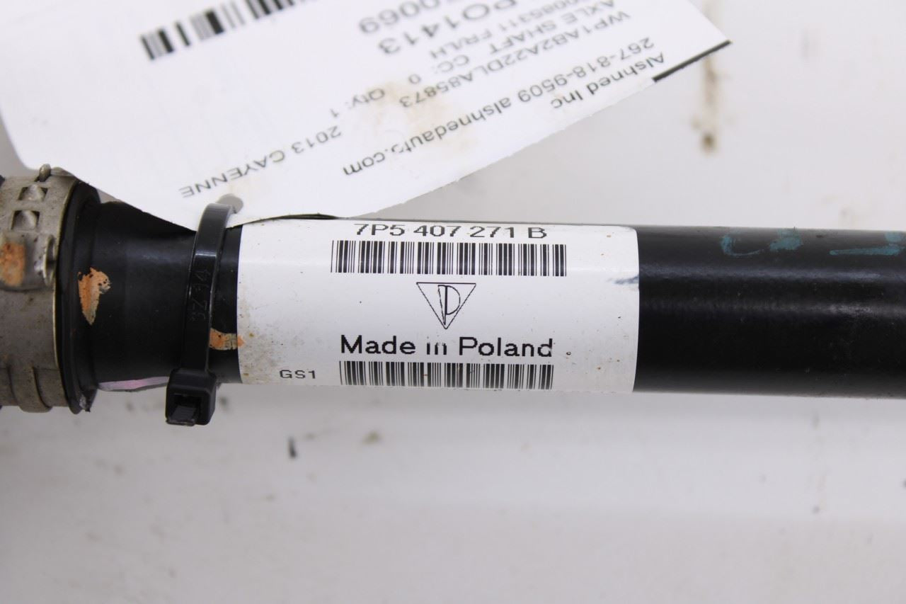 2011-2018 Porsche Cayenne S AWD Front Left Driver Side CV Axle Drive Half Shaft8