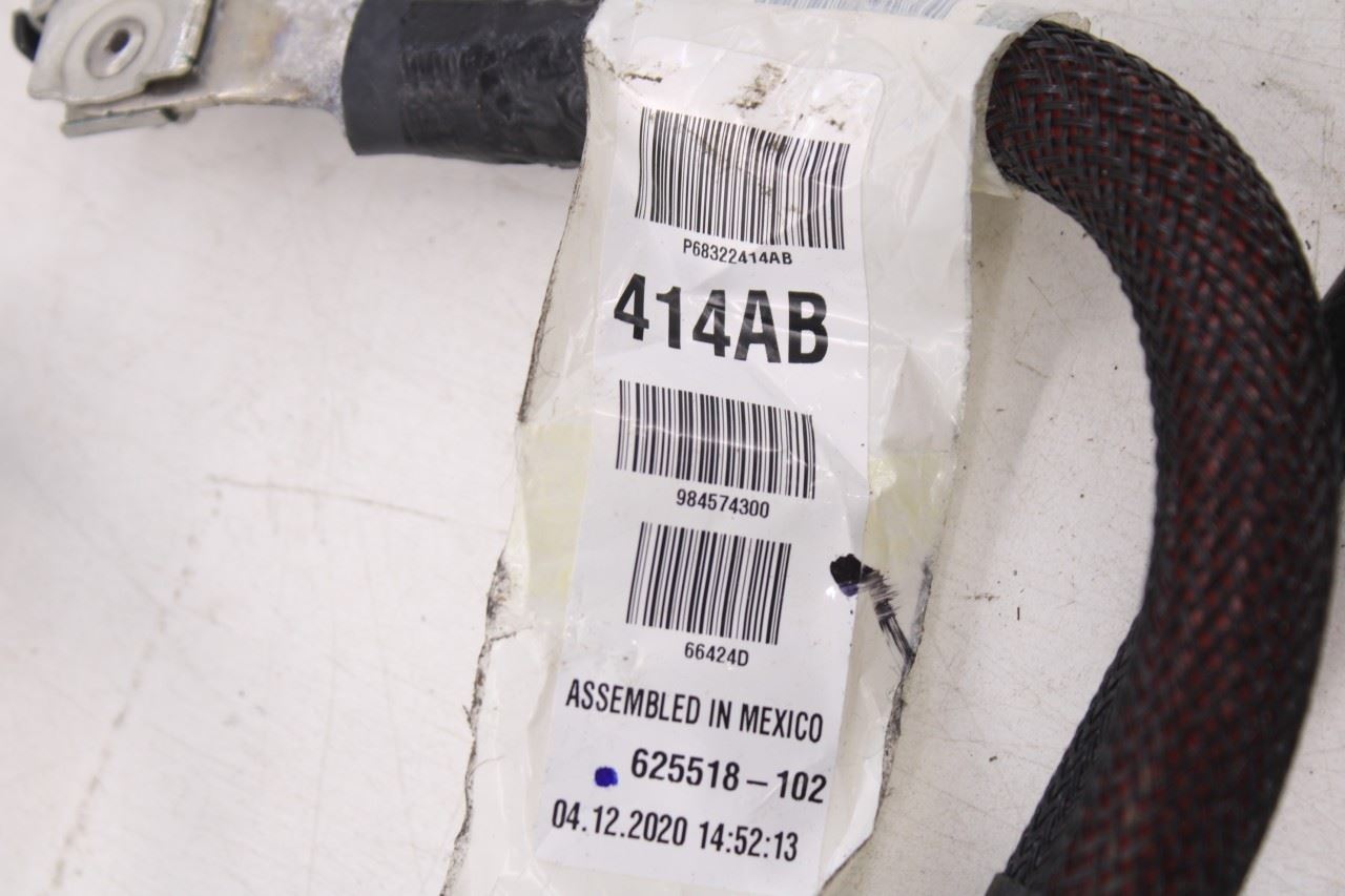19-22 Jeep Grand Cherokee Laredo X 4x4 Positive w/ Negative Battery Wire Harness - Alshned Auto Parts