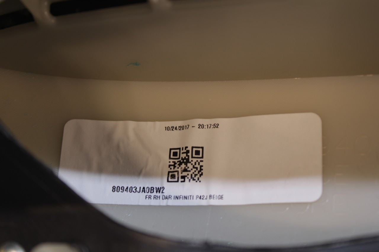 2016-2019 Infiniti QX60 Front Right Passenger Door Trim Panel 809A0-9NF0D OEM - Alshned Auto Parts