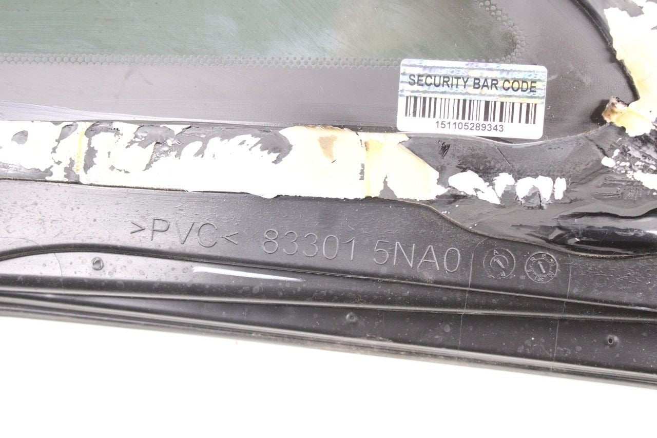 19-25 Infiniti QX50 LUXE Rear Left Driver Side Quarter Window Glass 83301-5NA0C - Alshned Auto Parts