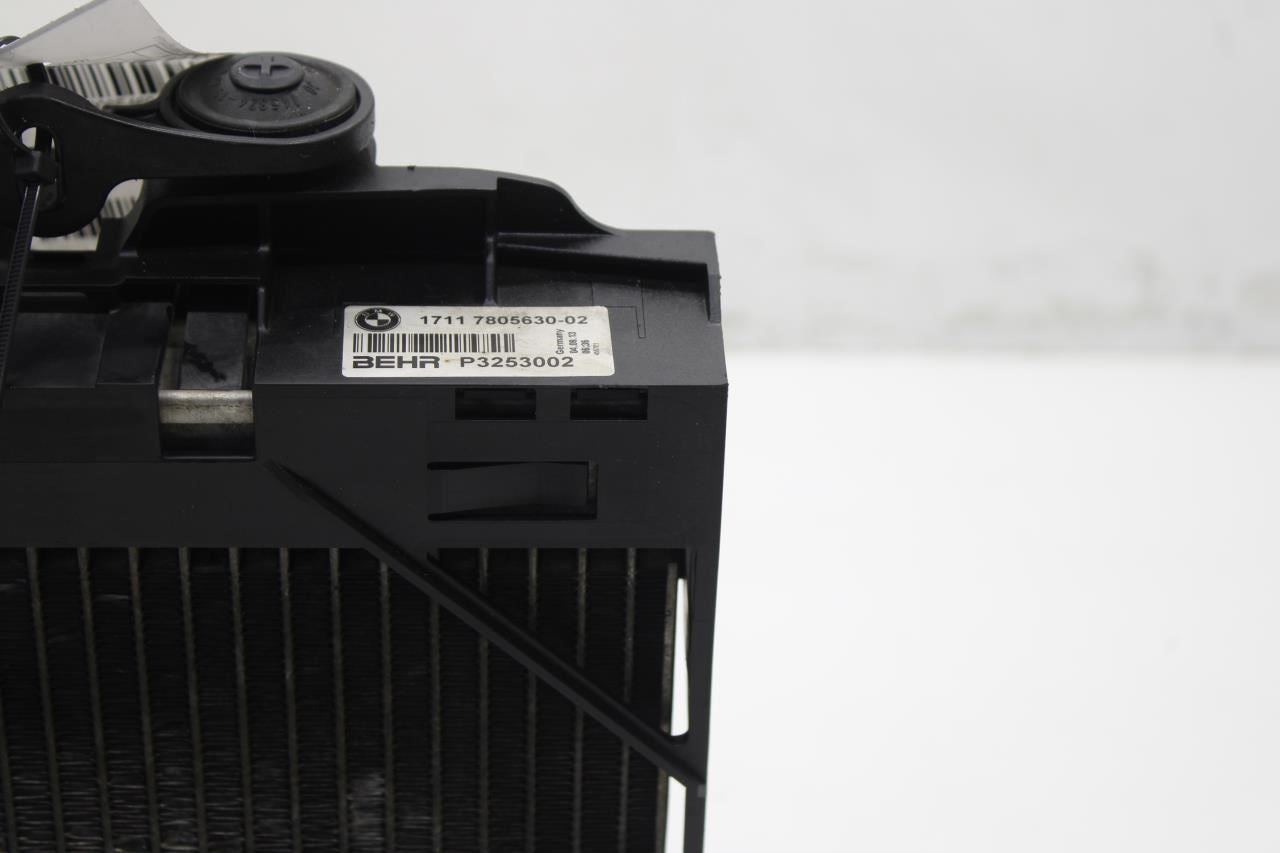 10-15 BMW 750i xDrive 4.4L Engine Left Side Auxiliary Oil Cooler Radiator *ReaD* - Alshned Auto Parts