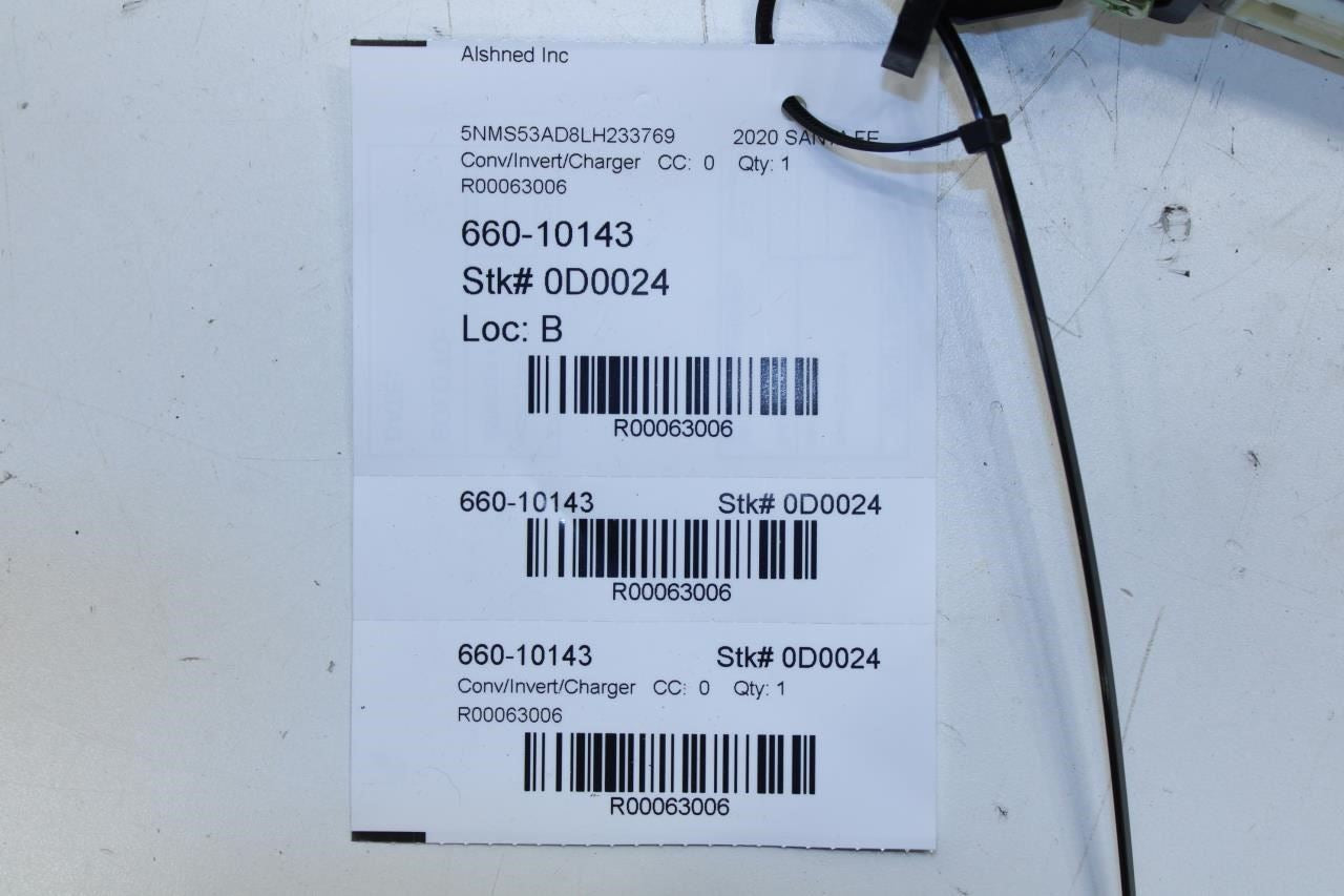 19-2023 Hyundai Santa Fe Limited Power Supply Voltage Inverter Converter Module - Alshned Auto Parts
