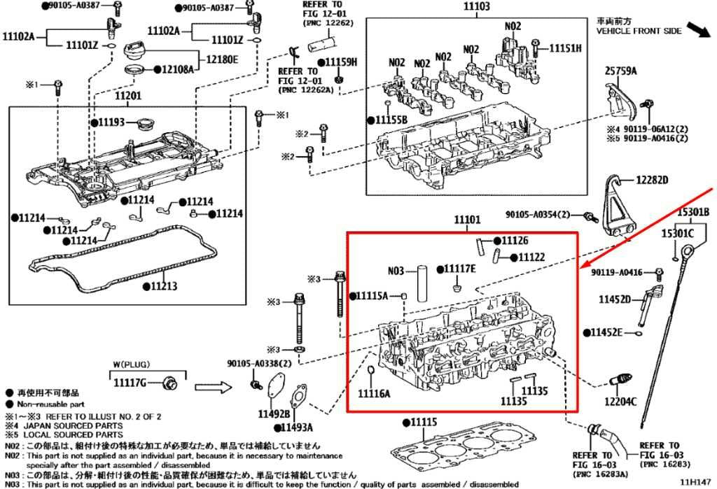 23-25 Toyota Corolla LE Sedan 2.0L Engine Cylinder Head Assy 10K 11101-F9031 OEM1