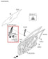 2011-2017 Hyundai Veloster Turbo Front Left Side Door Window Regulator w/ Motor - Alshned Auto Parts