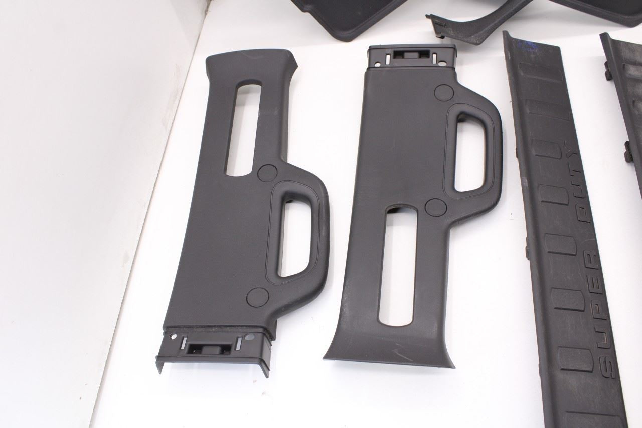 2011-16 Ford F250 Interior RH and LH A/B/C Pillars and Door Sill Trim Set *ReaD* - Alshned Auto Parts