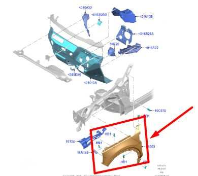 2021-2023 Ford Bronco Sport Front Right Passenger Fender M1PZ-16005-B OEM *ReaD* - Alshned Auto Parts