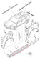 2011-18 Porsche Cayenne S Front Right Door Lower Garnish Molding 95855978804G2X1