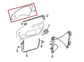 2006-2009 Mercedes-Benz CLK350 Front Right Door Window Glass 2097250210 *ReaD* - Alshned Auto Parts
