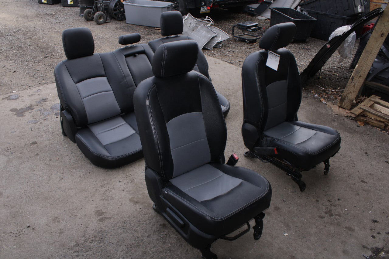 13-17 Ram 1500 Big Horn Front and Rear 2nd Row and Left Side Seat Full Complete - Alshned Auto Parts