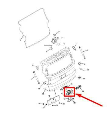 2015-2017 Jeep Renegade Tailgate Liftgate Lock Latch Actuator 68271921AA OEM - Alshned Auto Parts