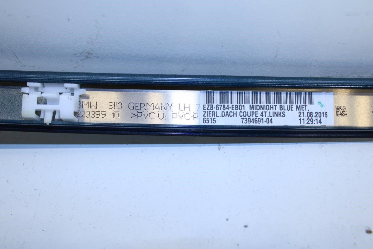 15-16 BMW 435i Gran Coupe xDrive Roof Rail Trim Molding Pair 51-13-7-372-799 OEM - Alshned Auto Parts