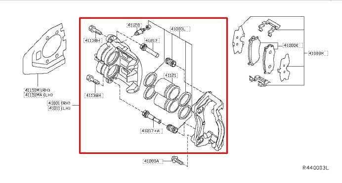 2013-2020 Nissan Pathfinder SV Front Left Side Brake Disc Caliper 41011-3JA0C - Alshned Auto Parts