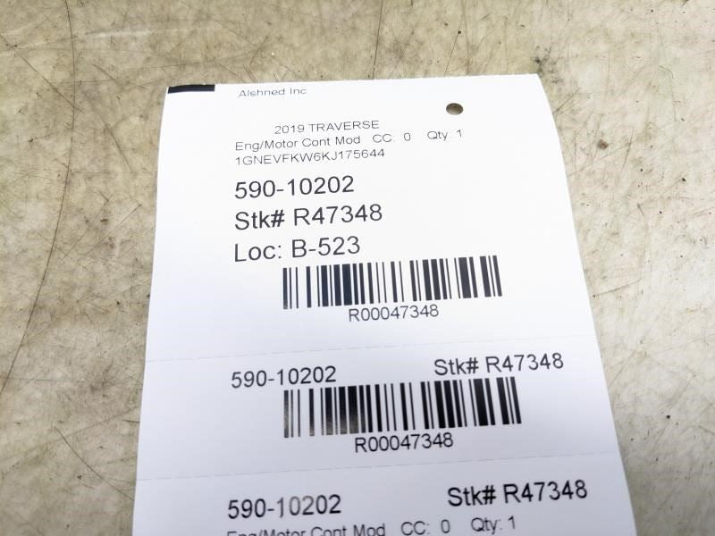 2019-2023 Chevrolet Traverse Engine Computer Control Module ECU ECM 12697045 OEM - Alshned Auto Parts