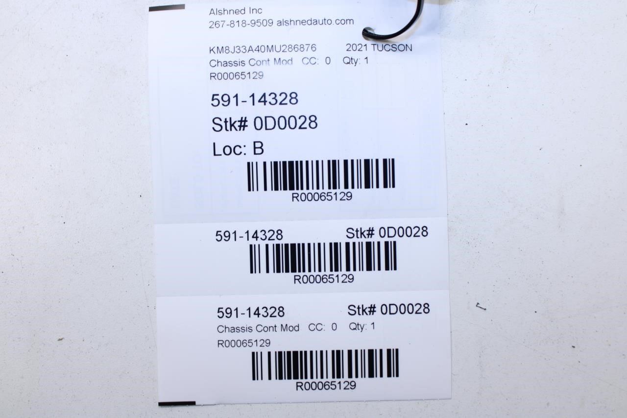 2019-2021 Hyundai Tucson Value Body Computer Control Module BCM BCU 95410-D3AN0 - Alshned Auto Parts