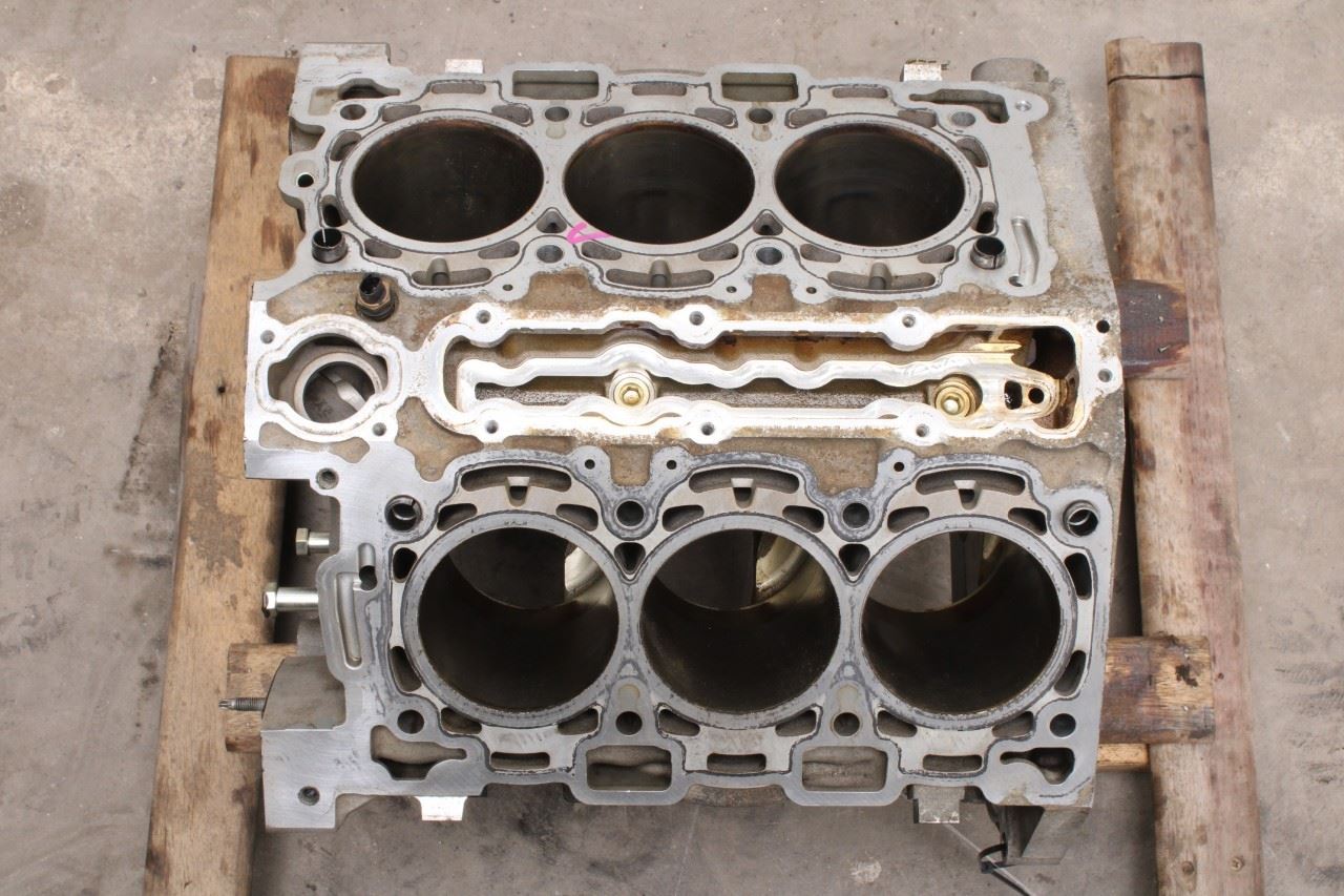 2017-23 GMC Acadia SLT-1 3.6L Engine Cylinder Block VIN S 8th digit opt LGX 104K - Alshned Auto Parts