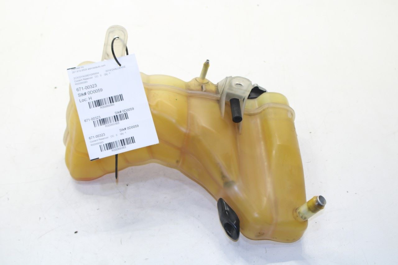 2011-2023 Dodge Challenger SXT 3.6L Radiator Coolant Reservoir Bottle 55111260AF - Alshned Auto Parts