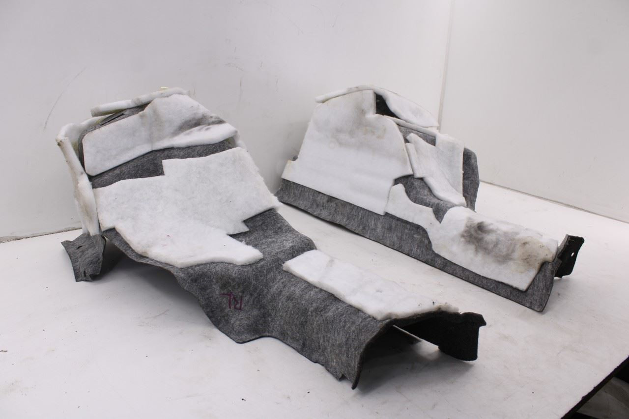 15-23 Ford Mustang Convertible V6 3.7L Rear Trunk Side Quarter Panel Carpet Set5