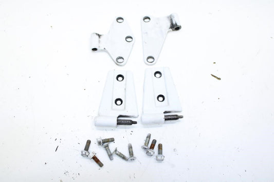 07-16 Jeep Wrangler Front LH Door Hinge Upper and Lower Set w/ Bolts 55395387AE - Alshned Auto Parts