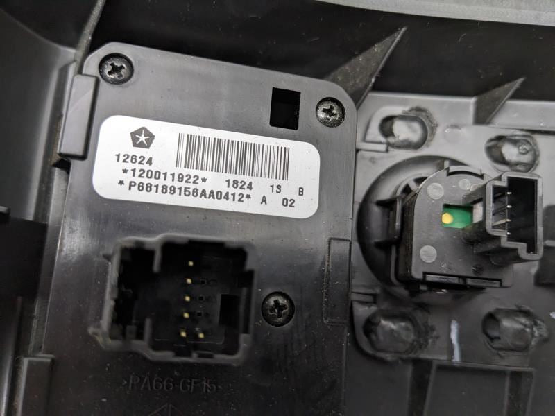 14-21 Jeep Grand Cherokee Overland Dash Left Side Panel Trim w/ Headlight Switch - Alshned Auto Parts