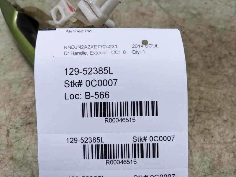 2014-2019 Kia Soul Rear Left Exterior Door Handle 83651-B2010 OEM