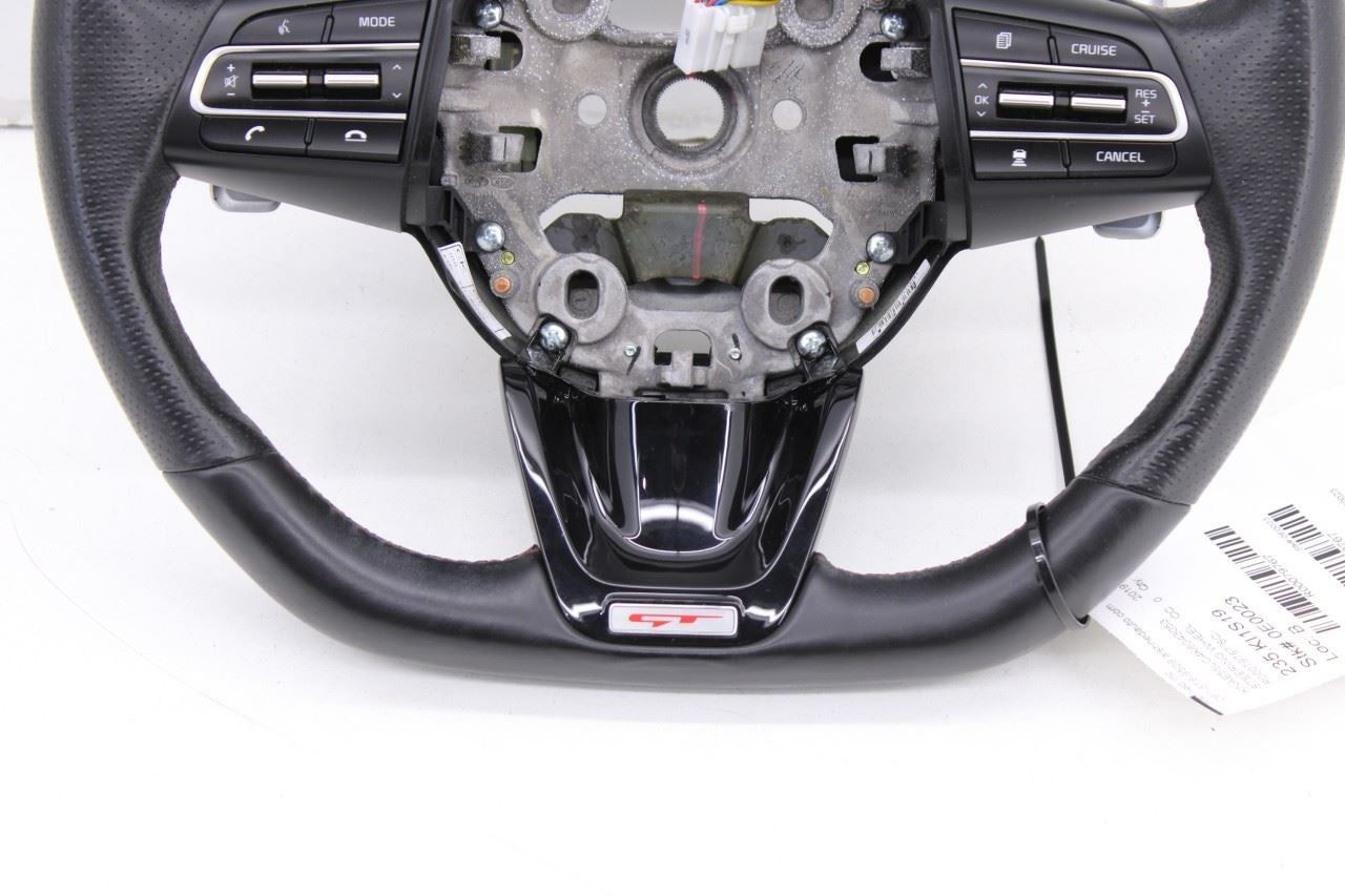 2018-21 Kia Stinger GT2 Steering Wheel Leather w/ Control Buttons 56100-J5310CET - Alshned Auto Parts