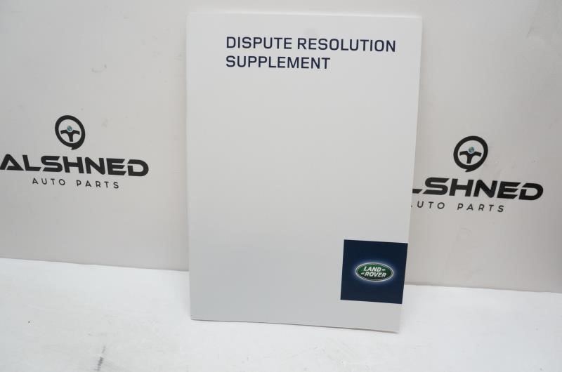 2015 Land Rover Discovery Sport Owner's Handbook Set with Case - Alshned Auto Parts