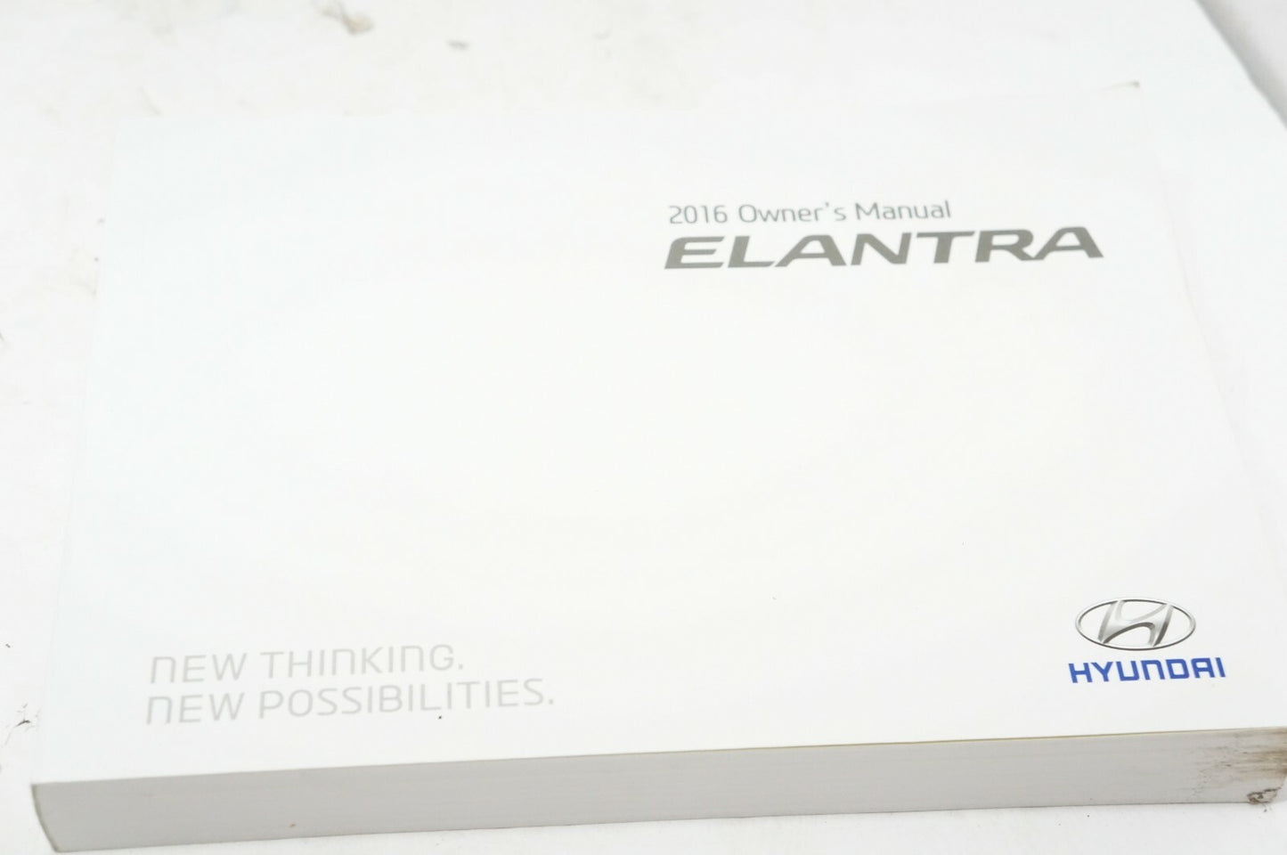 2016 Hyundai Elantra Vehicle Owner's Manual Book Guide Set with case - Alshned Auto Parts
