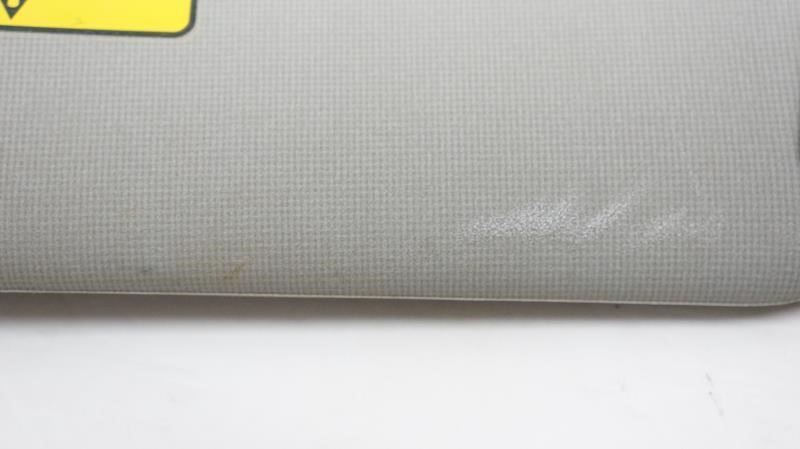 10-13 Kia Forte Passenger Right Side Sun Visor (Gray) OEM 852201M3008O *ReaD* - Alshned Auto Parts