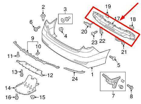 2015-2017 Hyundai Sonata Rear Bumper Reinforcement Beam 86631-C2200 OEM - Alshned Auto Parts