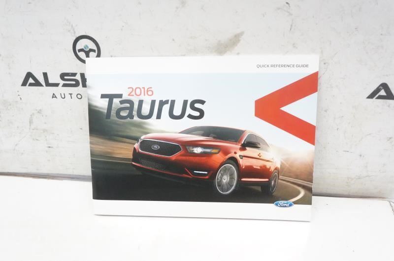 2016 Ford Taurus Owner's Manual Book Case GG1J 19A321 AA OEM2