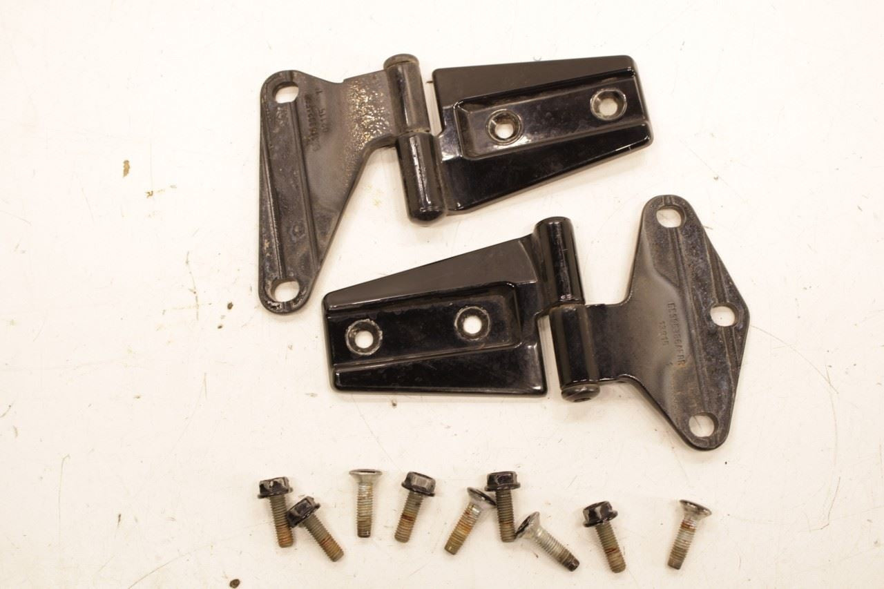 2007-18 Jeep Wrangler Sport 2dr Front Right Side Door Hinge Upper and Lower Pair - Alshned Auto Parts