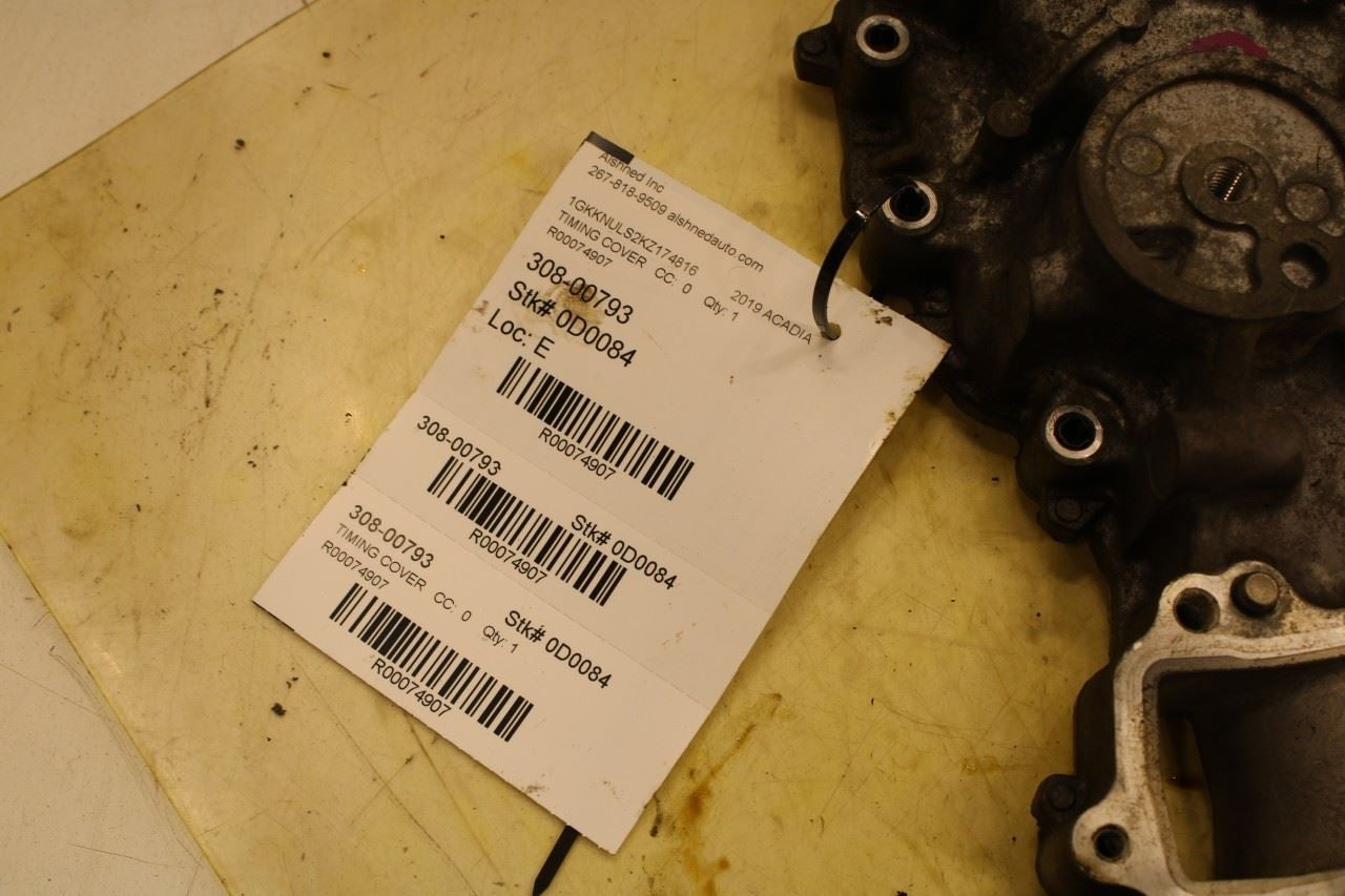 2017-2023 GMC Acadia SLT-1 3.6L Engine Front Timing Cover 12690488 OEM - Alshned Auto Parts