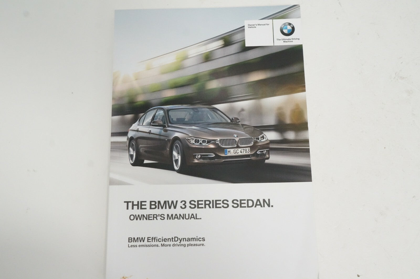 BMW 3 Series 2013 Sedan Owners Manual with Case service and warranty information - Alshned Auto Parts
