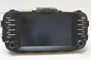 14-16 Kia Soul GPS Navigation Radio Receiver w/ SD Map OEM 96560-B2080CA *ReaD*